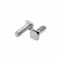 China supplier cold forging square head bolts and nuts